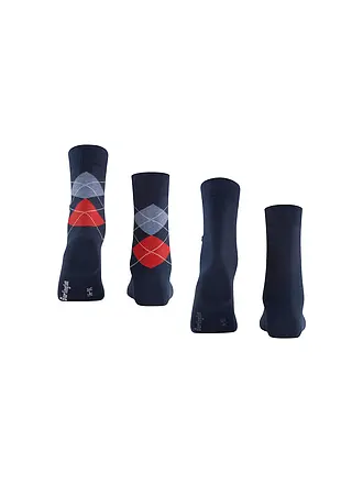 BURLINGTON | Calzini da donna EVERYDAY, confezione da 2, taglia 36-41, color crema | blau